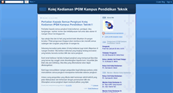 Desktop Screenshot of kolejkediamanipgmteknik.blogspot.com