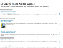 Tablet Screenshot of gazette-rhonealpillesdurance.blogspot.com