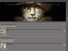 Tablet Screenshot of eldesmitificadorargentino.blogspot.com