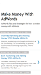 Mobile Screenshot of money-with-adwords.blogspot.com