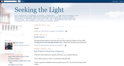 Desktop Screenshot of lightseeking.blogspot.com