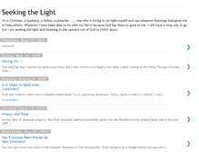 Tablet Screenshot of lightseeking.blogspot.com