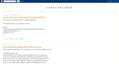 Desktop Screenshot of johanpelgrim.blogspot.com