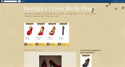 Desktop Screenshot of georgiasiloveheelsblog.blogspot.com