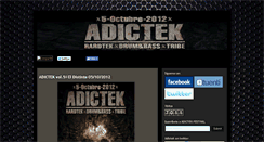 Desktop Screenshot of adictekfestival.blogspot.com