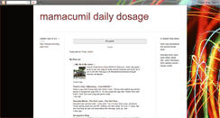 Desktop Screenshot of mcdailydosage.blogspot.com