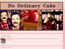 Tablet Screenshot of noordinarycake.blogspot.com