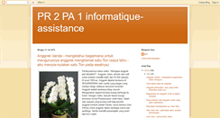 Desktop Screenshot of informatique-assistance.blogspot.com