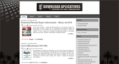 Desktop Screenshot of downloadaplicativos.blogspot.com