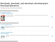 Tablet Screenshot of downloadaplicativos.blogspot.com