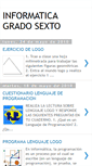 Mobile Screenshot of informaticagrado6-2010.blogspot.com