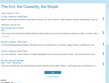 Tablet Screenshot of evilstupidcowadly.blogspot.com