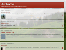 Tablet Screenshot of eksyilytarinat.blogspot.com