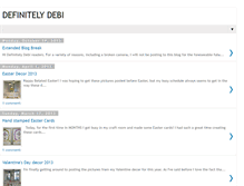 Tablet Screenshot of definatelydebi.blogspot.com