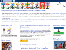 Tablet Screenshot of flowersoflesotho.blogspot.com