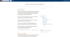 Desktop Screenshot of lego-south-africa.blogspot.com