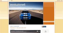 Desktop Screenshot of evoluzione6.blogspot.com