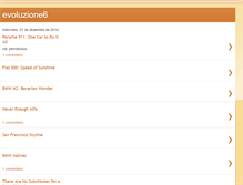 Tablet Screenshot of evoluzione6.blogspot.com