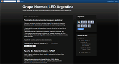 Desktop Screenshot of grupoledargentina.blogspot.com