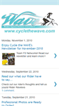 Mobile Screenshot of cyclethewave.blogspot.com