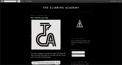 Desktop Screenshot of climbingacademybristol.blogspot.com