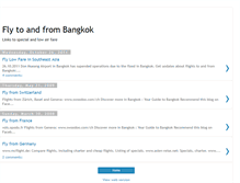 Tablet Screenshot of flytobangkok.blogspot.com