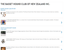 Tablet Screenshot of bassethoundclubofnz.blogspot.com