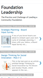 Mobile Screenshot of foundationleadership.blogspot.com