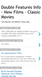 Mobile Screenshot of doublefeatures.blogspot.com