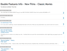 Tablet Screenshot of doublefeatures.blogspot.com