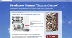 Desktop Screenshot of naturacentro.blogspot.com