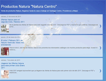Tablet Screenshot of naturacentro.blogspot.com