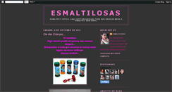 Desktop Screenshot of esmaltilosas.blogspot.com