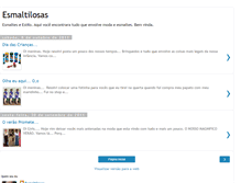 Tablet Screenshot of esmaltilosas.blogspot.com