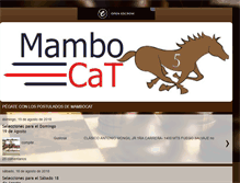 Tablet Screenshot of pegateconmambocat.blogspot.com