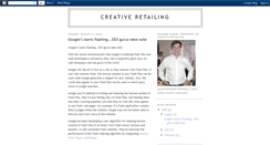 Desktop Screenshot of creativeretailing.blogspot.com