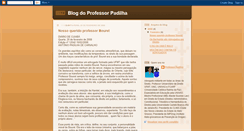 Desktop Screenshot of professorpadilha.blogspot.com