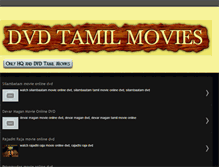 Tablet Screenshot of dvdtamilmovies.blogspot.com