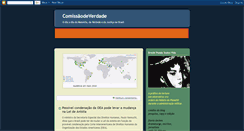 Desktop Screenshot of comissaodeverdade.blogspot.com