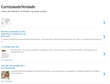 Tablet Screenshot of comissaodeverdade.blogspot.com
