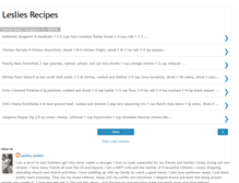 Tablet Screenshot of lesliessoutherncookin.blogspot.com
