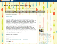 Tablet Screenshot of littledailyvictories.blogspot.com