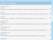 Tablet Screenshot of checkyourmode.blogspot.com