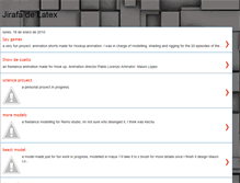 Tablet Screenshot of jirafadelatex.blogspot.com