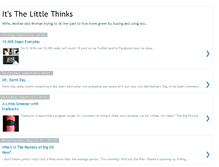 Tablet Screenshot of itsthelittlethinks.blogspot.com