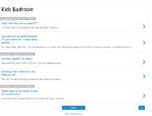 Tablet Screenshot of kids-bath.blogspot.com