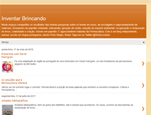 Tablet Screenshot of inventarbrincando.blogspot.com