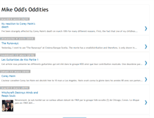 Tablet Screenshot of mikeoddsoddities.blogspot.com