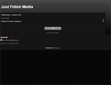 Tablet Screenshot of justfetishmedia.blogspot.com