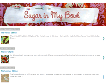 Tablet Screenshot of iwantalittlesugarinmybowl.blogspot.com